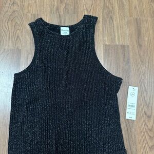 Black Sparkly Tanktop